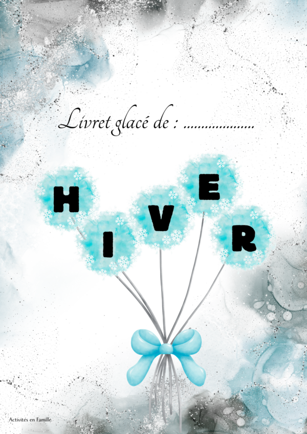 Livret Glacé de l'Hiver