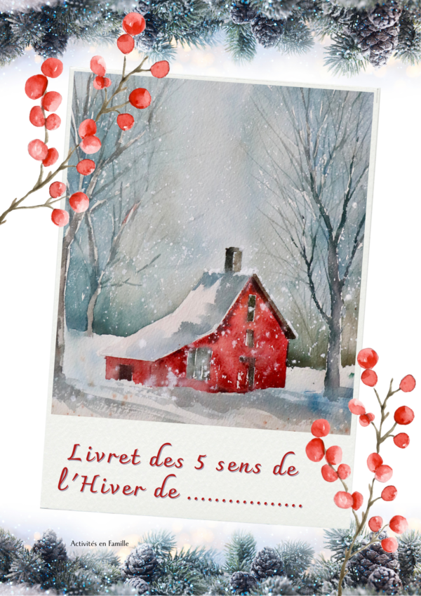 Livret des 5 sens de l'Hiver