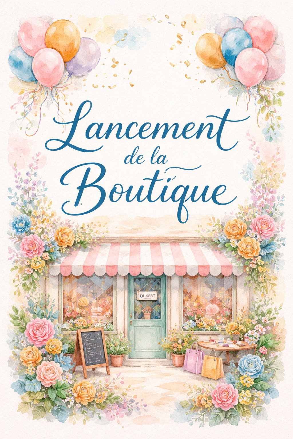 Lancement de la Boutique du site