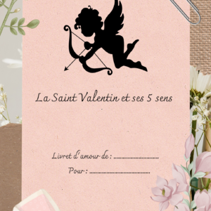 Livret des 5 sens de la Saint Valentin