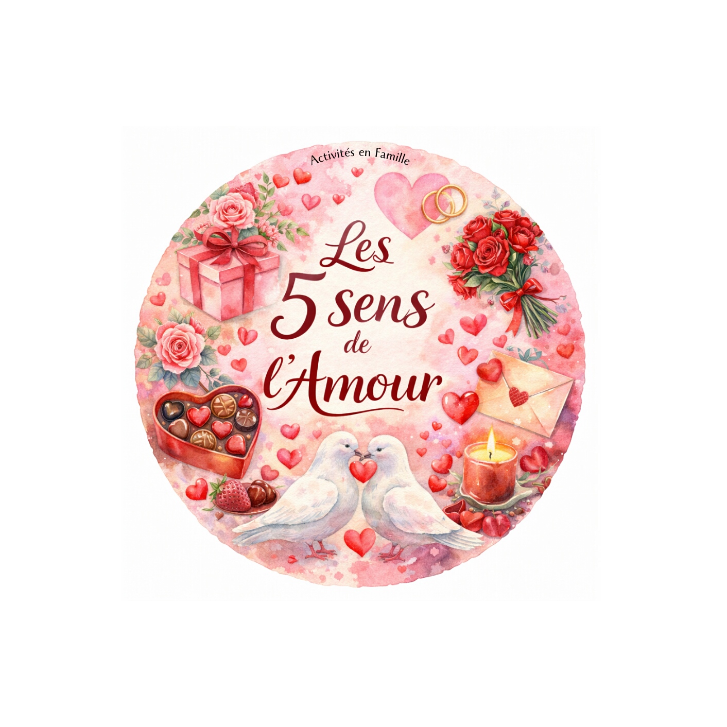 La Saint Valentin et ses 5 sens