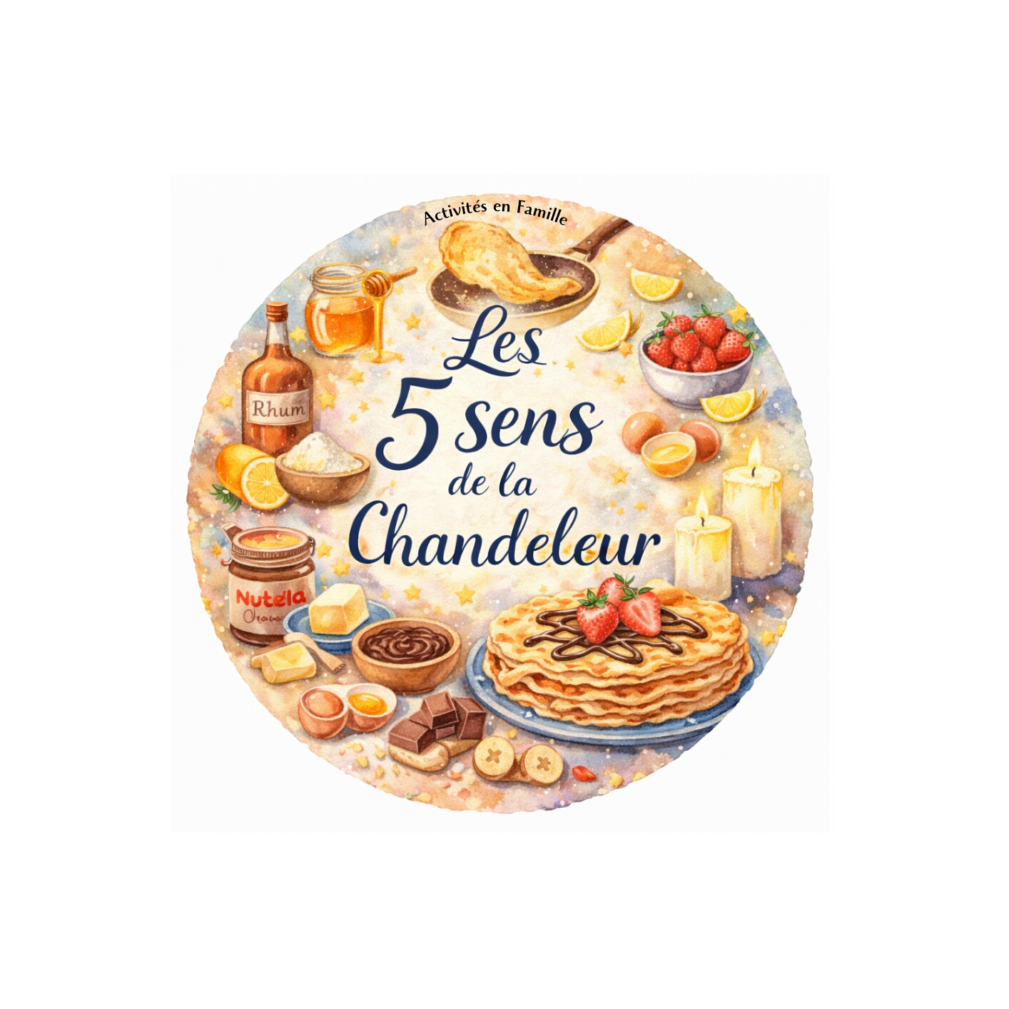 Livret des 5 sens de la Chandeleur