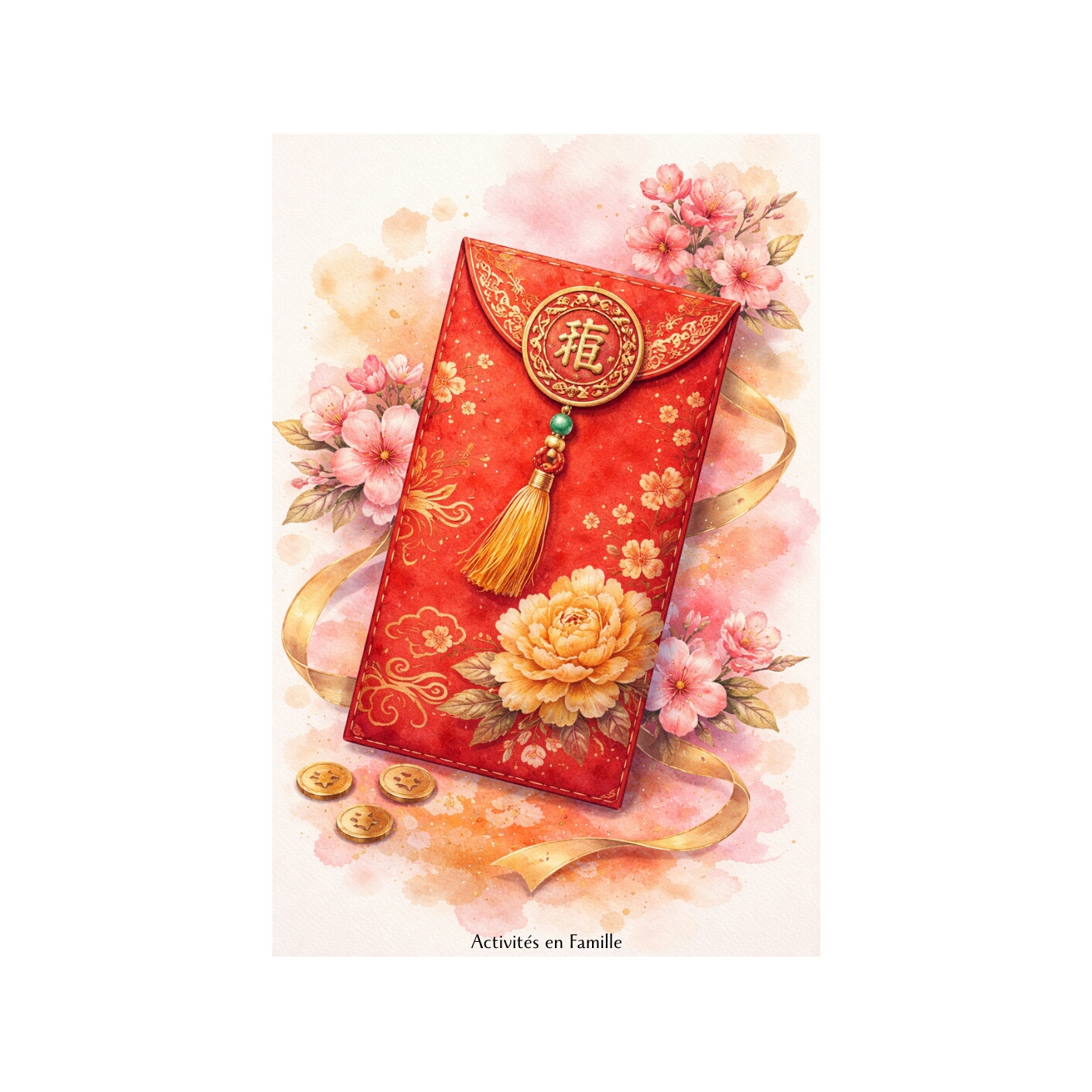 Enveloppes Nouvel An Chinois