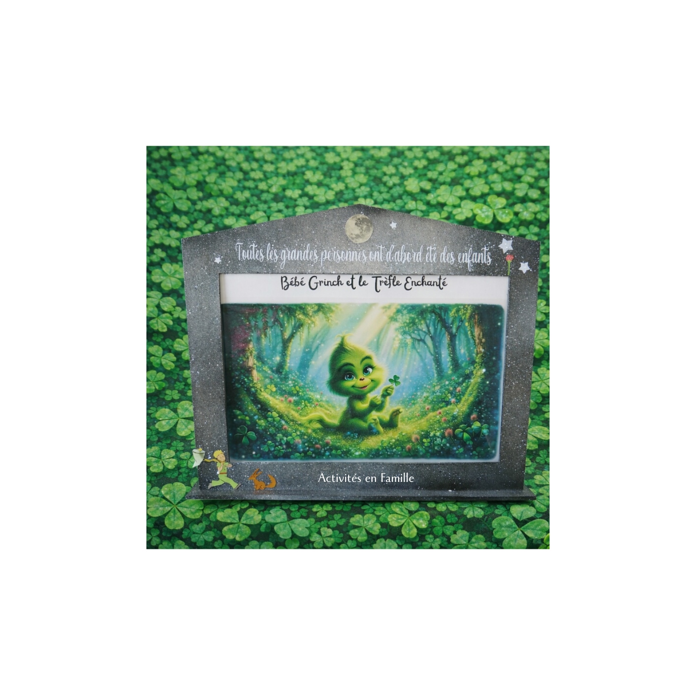 Histoire Kamishibaï « Bébé Grinch et le Trèfle Enchanté »