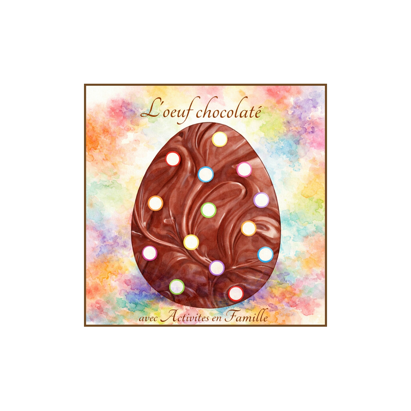 Fiche de l&rsquo;œuf chocolaté