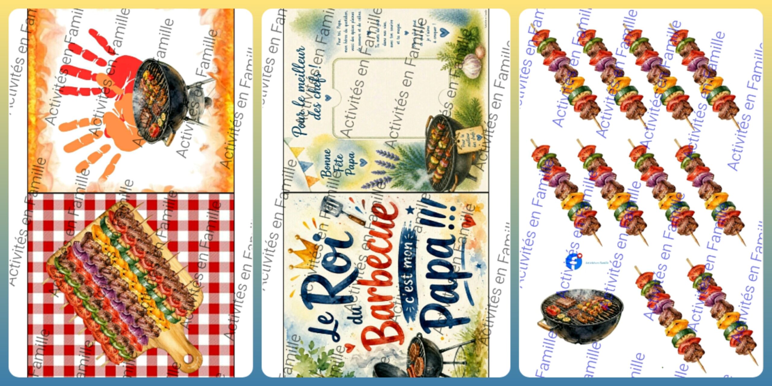 Cadeau Papa, le Roi du Barbecue !