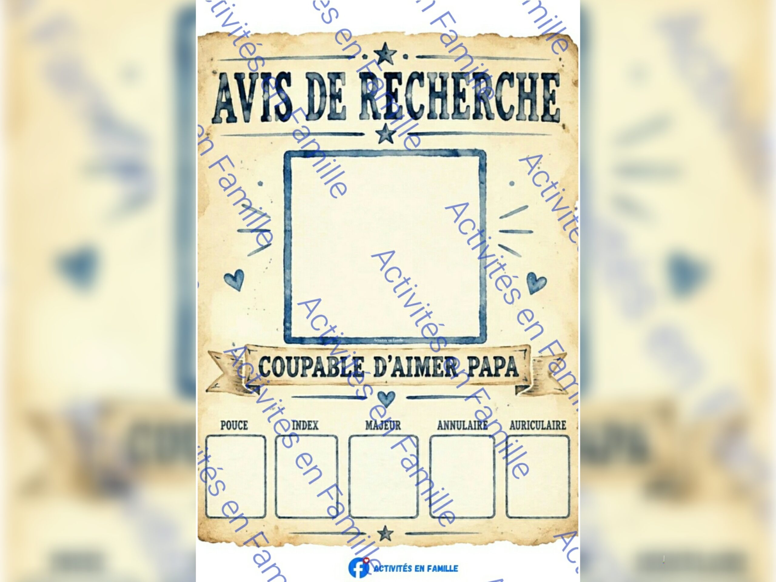 Avis de recherche : Alerte au bisou-patrouille pour la Fête des Pères ! Cadeau Papa