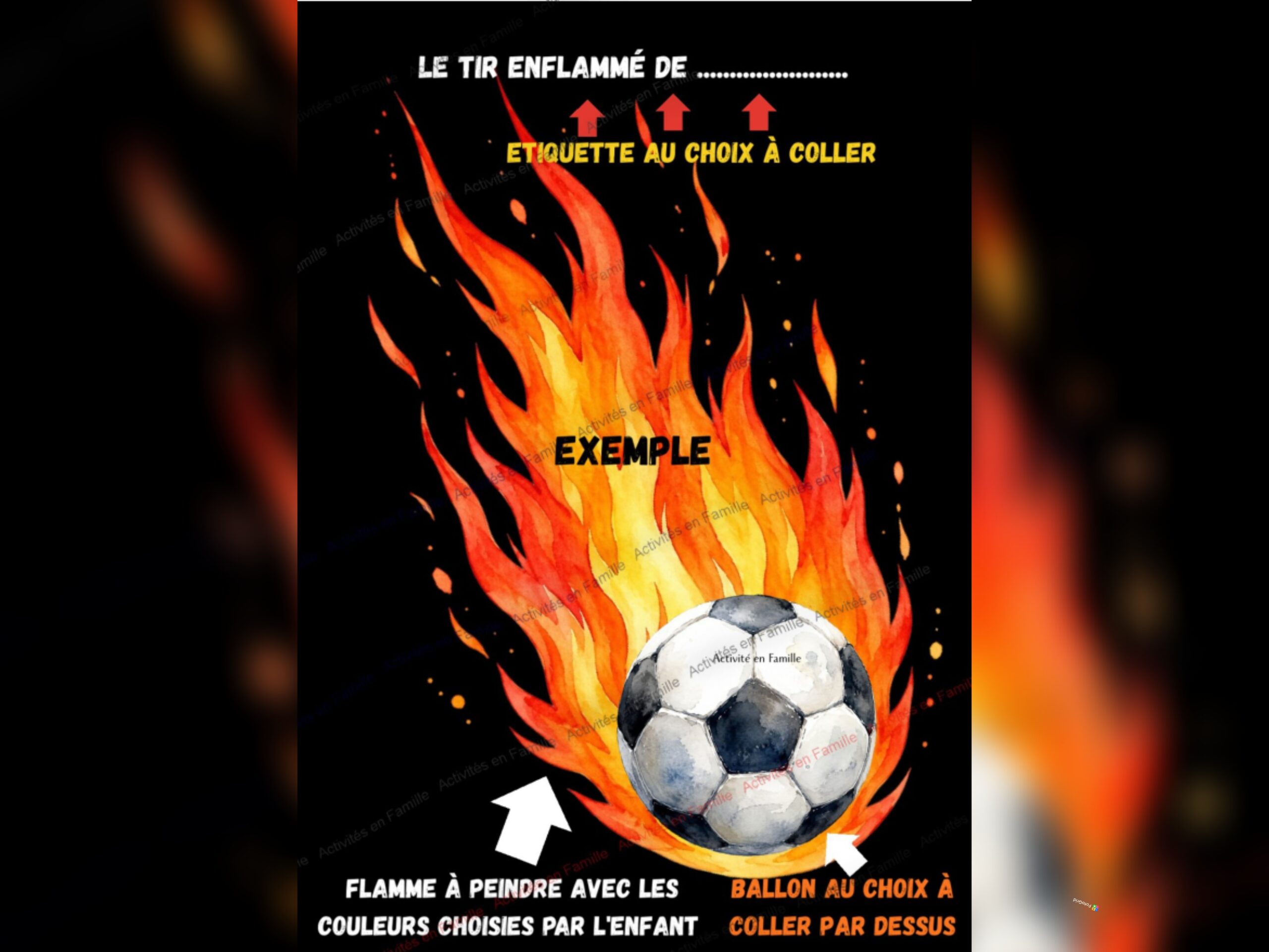 Coupe du Monde : L&rsquo;activité « Tir Enflammé » pour les petits attaquants !